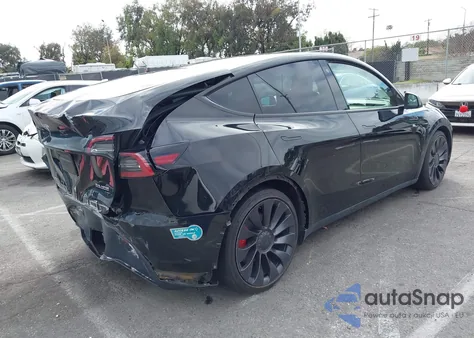 2021 Tesla Model Y Performance Dual Motor All-Wheel Drive from USA, damaged, VIN 5YJYGDEF8MF151310